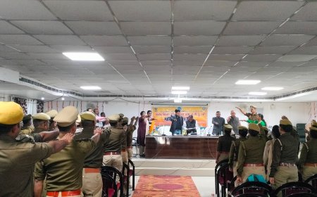 विशेष किशोर पुलिस इकाई की मासिक समीक्षा बैठक सम्पन्न