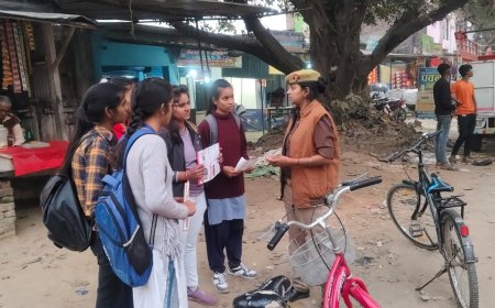 मिशन शक्ति के विशेष अभियान के तहत कम्युनिटी पुलिसिंग एवं महिला सशक्तिकरण के लिए महिलाओं एवं बालिकाओं को किया गया जागरुक