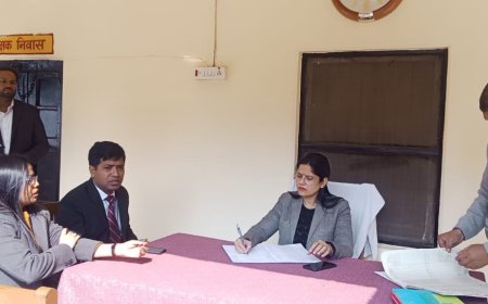 न्यायाधीश गणों ने किया बाल गृह बालक का निरीक्षण दिये आवश्यक निर्देश