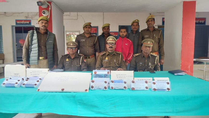 रामपुर कारखाना पुलिस ने किया चोरी की घटना का सफल अनावरण