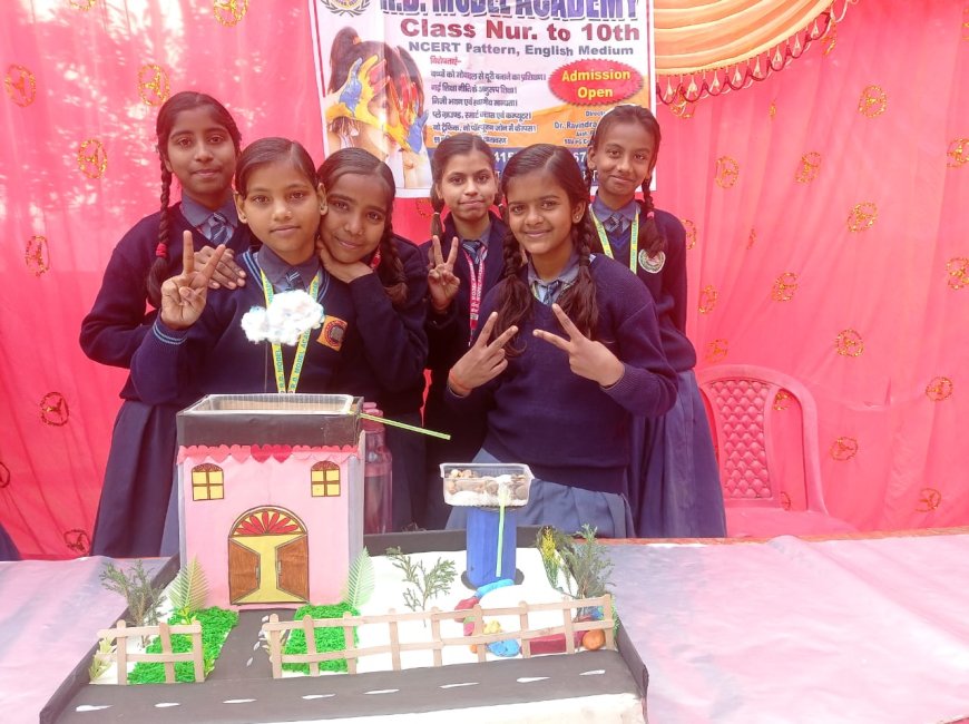 विज्ञान प्रदर्शनी में बनाए गए मॉडल से प्रतिभाओं को निखारने और सीखने का मिलता है अवसर