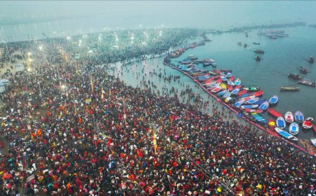 मकर संक्रांति स्नान में दिखा आस्था-उमंग का जनसैलाब, महाकुम्भ की दिव्यता देख श्रद्धालु हुए मुग्ध