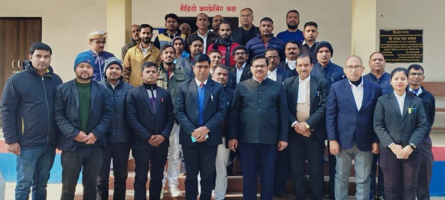 मानसिक बीमारी वाले व्यक्तियों के लिए गठित कमेटी के सदस्यो के दो दिवसीय प्रशिक्षण कार्यक्रम का न्यायाधीश ने किया शुभारम्भ