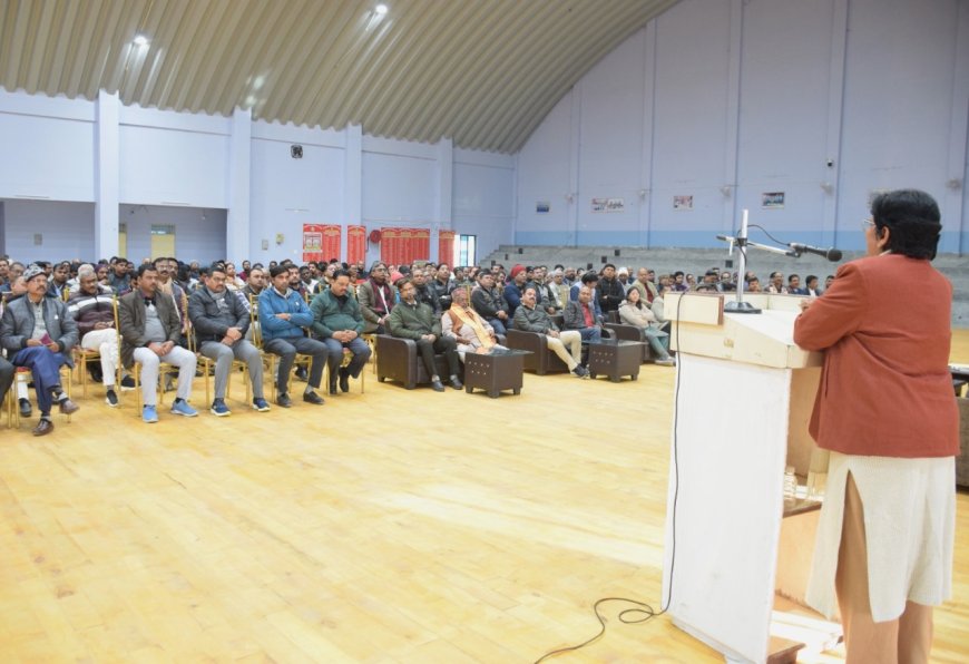 सामूहिक प्रयासों से पूरा होगा विकास का संकल्पः प्रो.वंदना सिंह