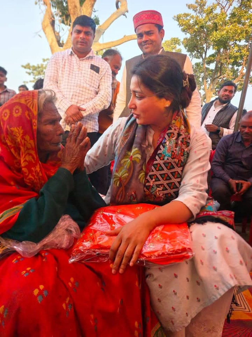 बच्चों से बोली, विधायक नहीं रागिनी दीदी बोलो,मेरी विधायकी जन सेवा को समर्पित है और रहेगी : डॉ रागिनी सोनकर