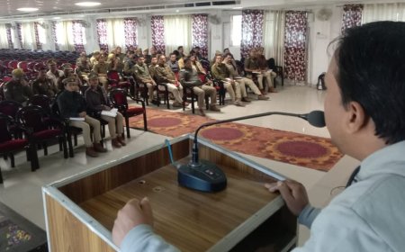 पुलिस कर्मियों को इंटीग्रेटेड रोड एक्सीडेंट डेटाबेस (iRAD) ऐप / पोर्टल का दिया गया प्रशिक्षण