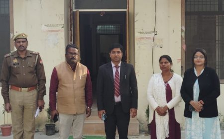 अपर जिला जज मनोज कुमार तिवारी ने किया गया वन स्टॉप सेण्टर का औचक निरीक्षण