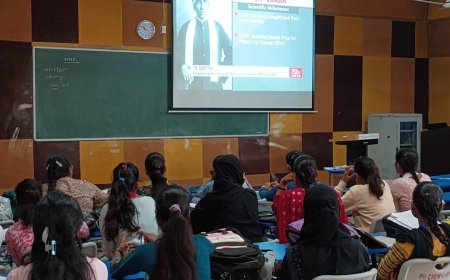 राष्ट्रीय विज्ञान दिवस के अवसर पर रमन प्रभाव पर हुआ व्याख्यान