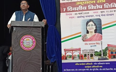 सेवा और समर्पण का माध्यम है एनएसएस: डॉ. अरविंद कुमार सिंह 