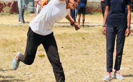 संत विनोबा स्नातकोत्तर महाविद्यालय के प्रांगण में दो दिवसीय वार्षिक क्रीड़ा समारोह का हुआ शुभारंभ