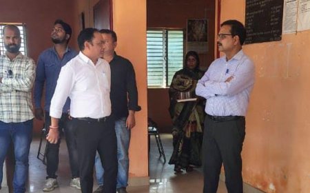 एडीएम प्रशासन ने नगर पंचायत बैतालपुर कार्यालय का किया औचक निरीक्षण किया, कर्मचारियों की अनुपस्थिति और सफाई व्यवस्था पर जताई नाराज़गी