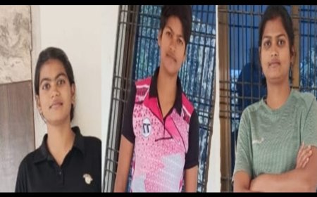 खुशी का माहौल हुआ तीन गुना जौनपुर में तीन बहनें एक साथ बनी सिपाही