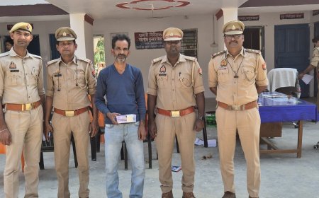 देवरिया जिले के थाना बनकटा पुलिस ने 10.5 ग्राम स्मैक के साथ एक अभियुक्त को किया गिरफ्तार 