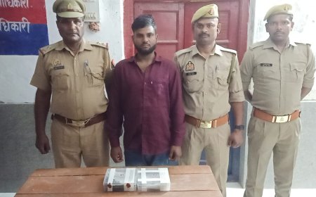 लूट की घटना में शामिल एक अभियुक्त ने किया आत्म समर्पण , लुटे गए जेवरात बरामद 