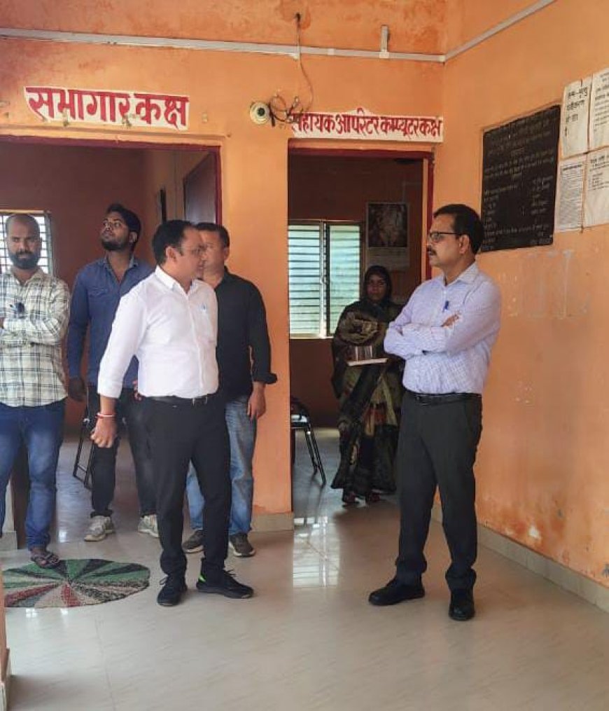 एडीएम प्रशासन ने नगर पंचायत बैतालपुर कार्यालय का किया औचक निरीक्षण किया, कर्मचारियों की अनुपस्थिति और सफाई व्यवस्था पर जताई नाराज़गी