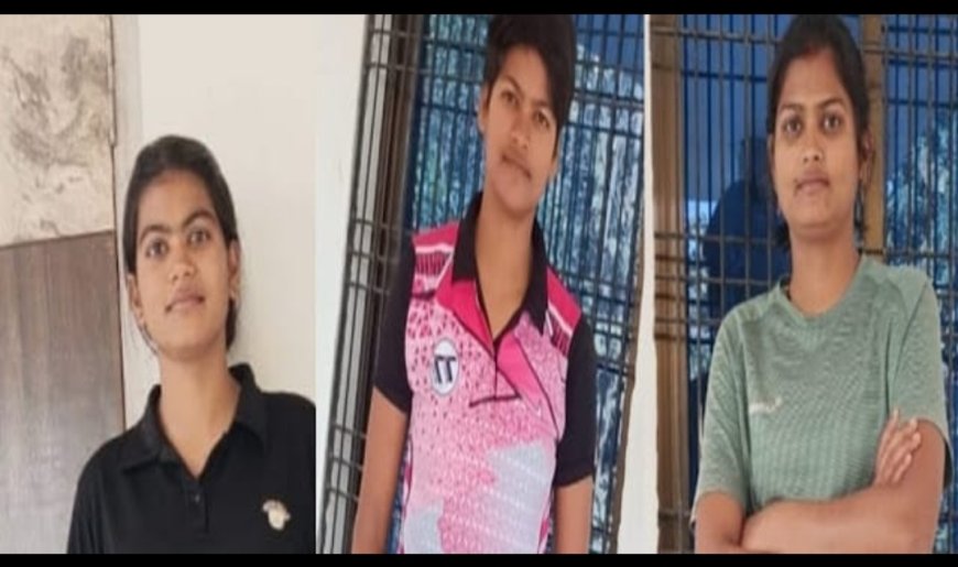 खुशी का माहौल हुआ तीन गुना जौनपुर में तीन बहनें एक साथ बनी सिपाही