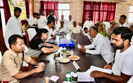 जिलाधिकारी की अध्यक्षता में सदर तहसील में आयोजित हुआ संपूर्ण समाधान दिवस