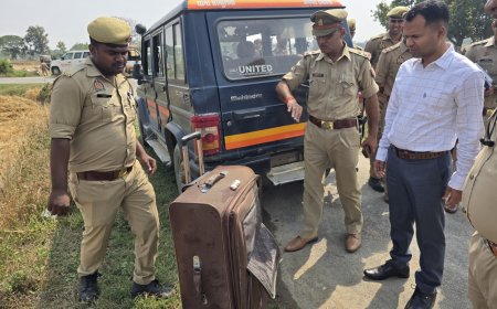 ट्राली बैग में युवक का शव मिलने से मचा हड़कंप 
