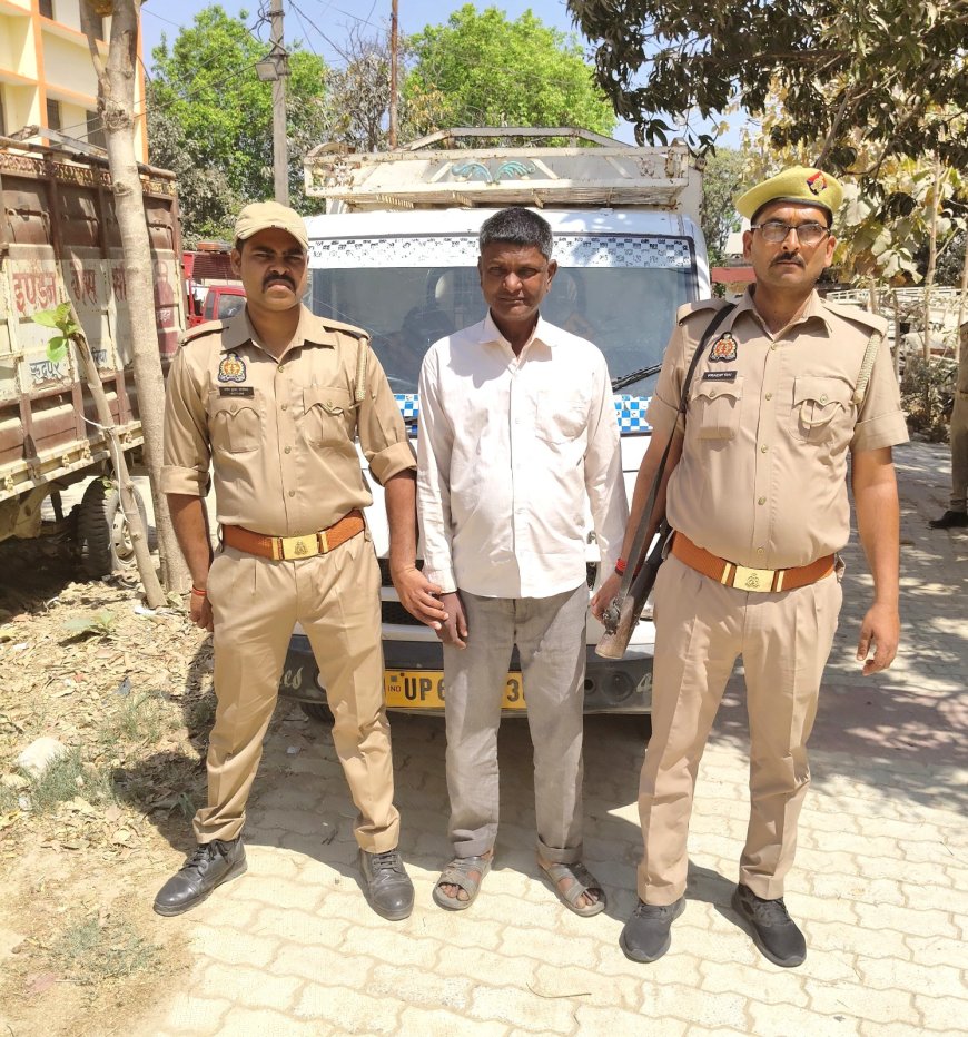 भाटपार रानी पुलिस ने एक वाहन से 03 गोवंशीय पशुओं के साथ एक गो-तस्कर को किया गिरफ्तार