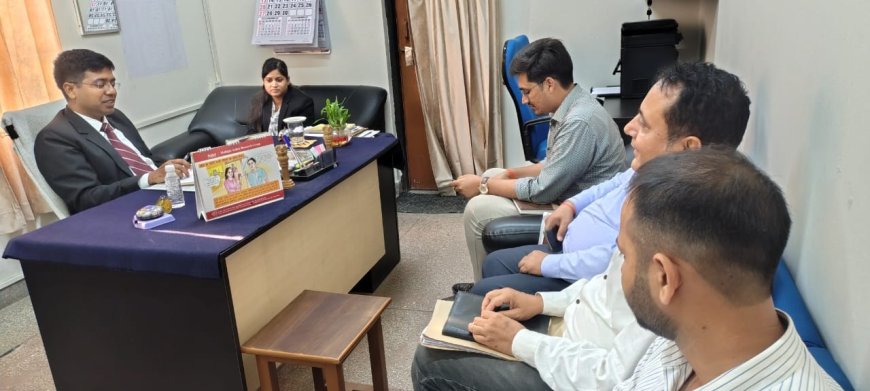 राष्ट्रीय लोक अदालत की सफलता के लिए समस्त तहसीलदार के साथ हुई प्री-ट्रॉयल बैठक