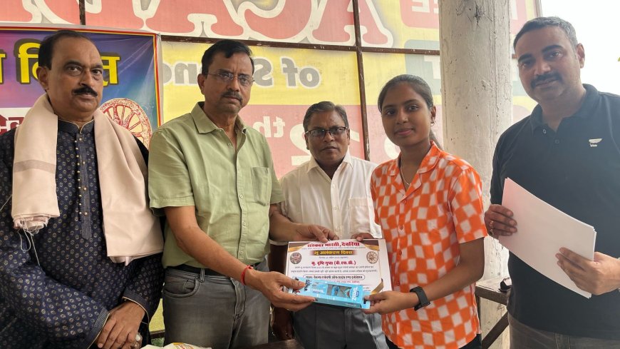 संस्कार भारती के तत्वावधान में भू अलंकरण दिवस का हुआ आयोजन