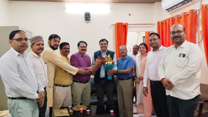 प्रो. प्रमोद यादव ने डीएसडब्ल्यू का कार्यभार संभाला 