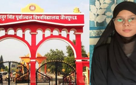 पीयू की नशरा का एएसआरआई राष्ट्रीय इंटर्नशिप के लिए हुआ चयन