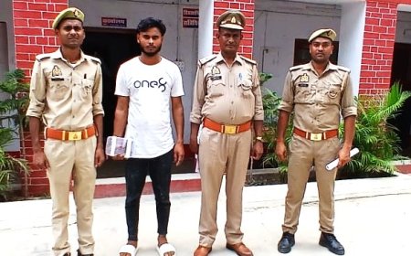 अवैध तमंचा के साथ एक अभियुक्त गिरफ्तार