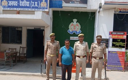 गैंगेस्टर एक्ट में वांछित चल रहे 01 अभियुक्त को पुलिस ने किया गिरफ्तार