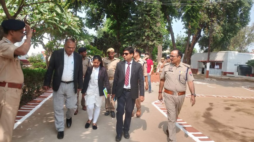 बंदियों के विधिक अधिकारों का ना हो हनन-- सचिव/अपर जिला एवं सत्र न्यायाधीश मनोज कुमार तिवारी