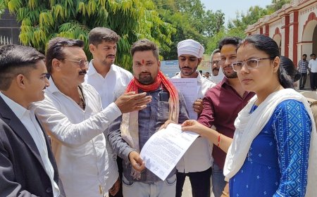 गौवंश हत्या व गोवंश तस्करी के विरुद्ध कठोर कार्यवाही को लेकर राष्ट्रपति को संबोधित सौंपा ज्ञापन