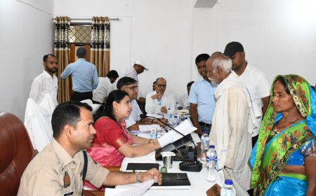 देवरिया के तहसील भाटपार रानी में संपूर्ण समाधान दिवस आयोजित