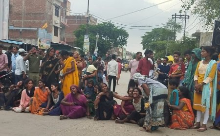 मारपीट में घायल युवक की ईलाज के दौरान मौत , सड़क जाम कर किया गिरफ्तारी की मांग