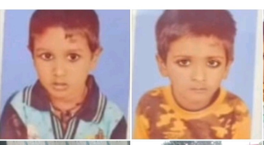 दर्दनाक हादसा: मामा के घर आए दो सगे भाइयों की ट्यूबवेल के पानी में डूबने से मौत