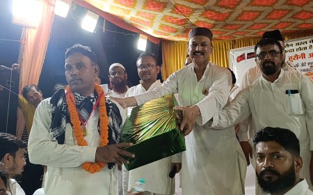 लाठी फेक प्रतियोगिता में खिलाड़ियों ने दिखाया हुनर