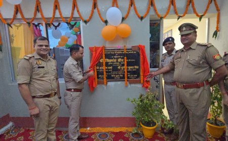 रामलक्षन चौकी के नव निर्मित भवन का हुआ उद्घाटन