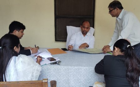 न्यायाधीशगणों ने किया राजकीय बाल गृह का निरीक्षण