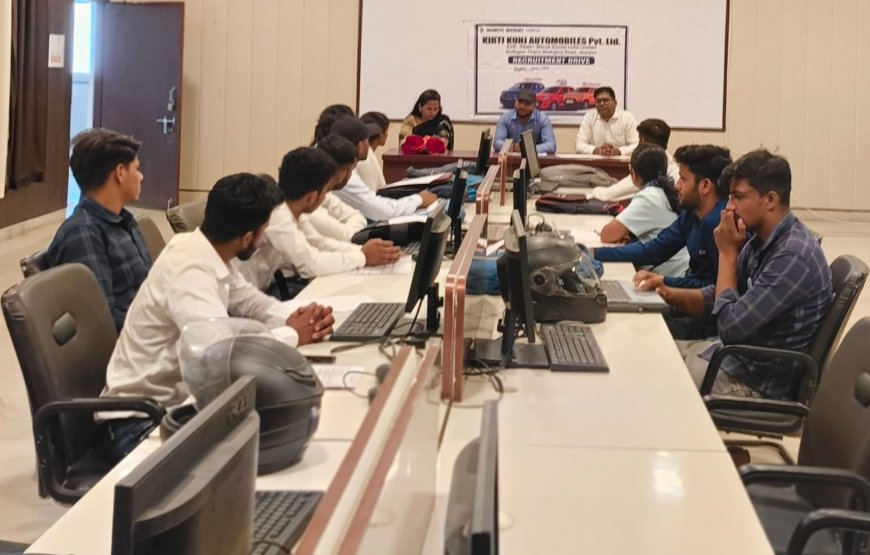 सीनियर सेल्स मैनेजर, सेल्स मैनेजर पद पर हुआ साक्षात्कार 