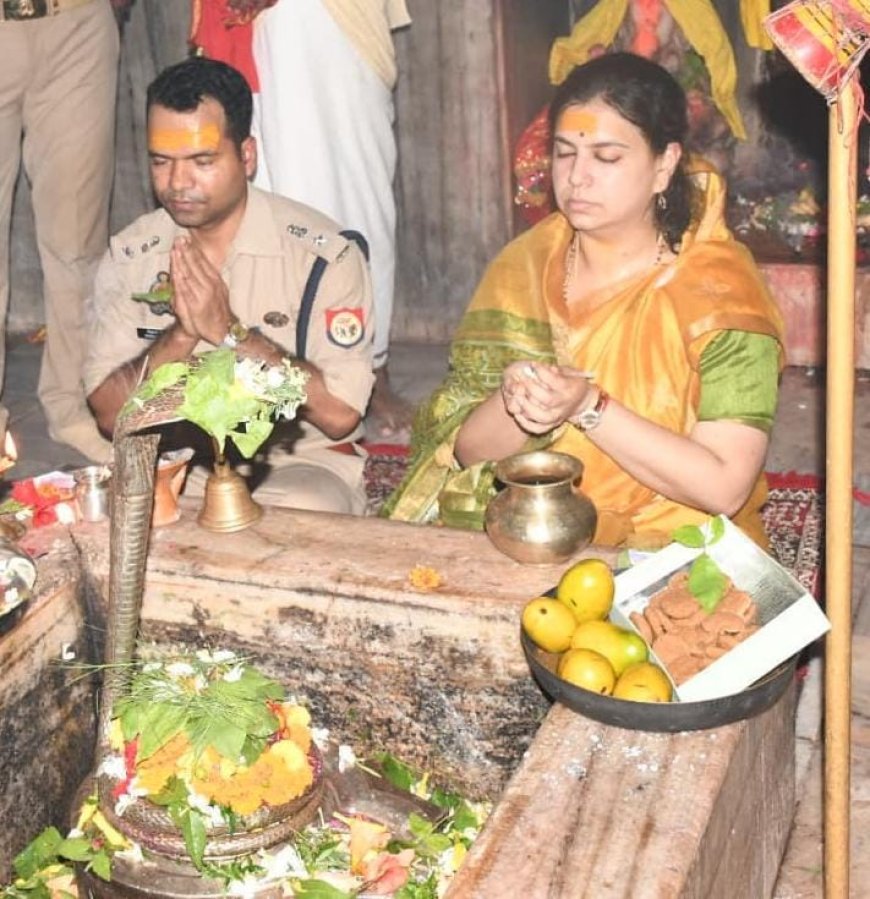 पवित्र सावन मास की तैयारियों को लेकर दीर्घेश्वरनाथ मंदिर का निरीक्षण