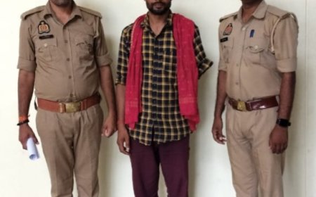 गैंगस्टर एक्ट का अभियुक्त चढ़ा पुलिस टीम के हत्थे