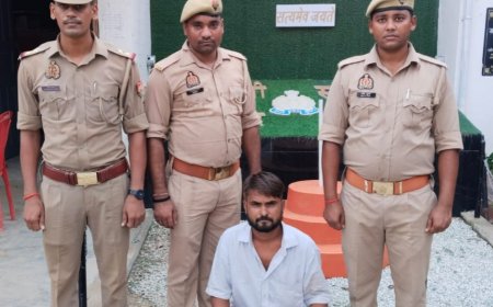 सलेमपुर पुलिस टीम ने 06 किलो. 70 ग्राम अवैध गांजा के साथ 01 अभियुक्त को किया गिरफ्तार