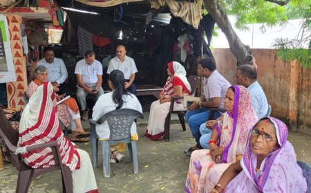 देवरिया में नेशनल टीम ने एमडीए अभियान की तैयारियों को परखा,