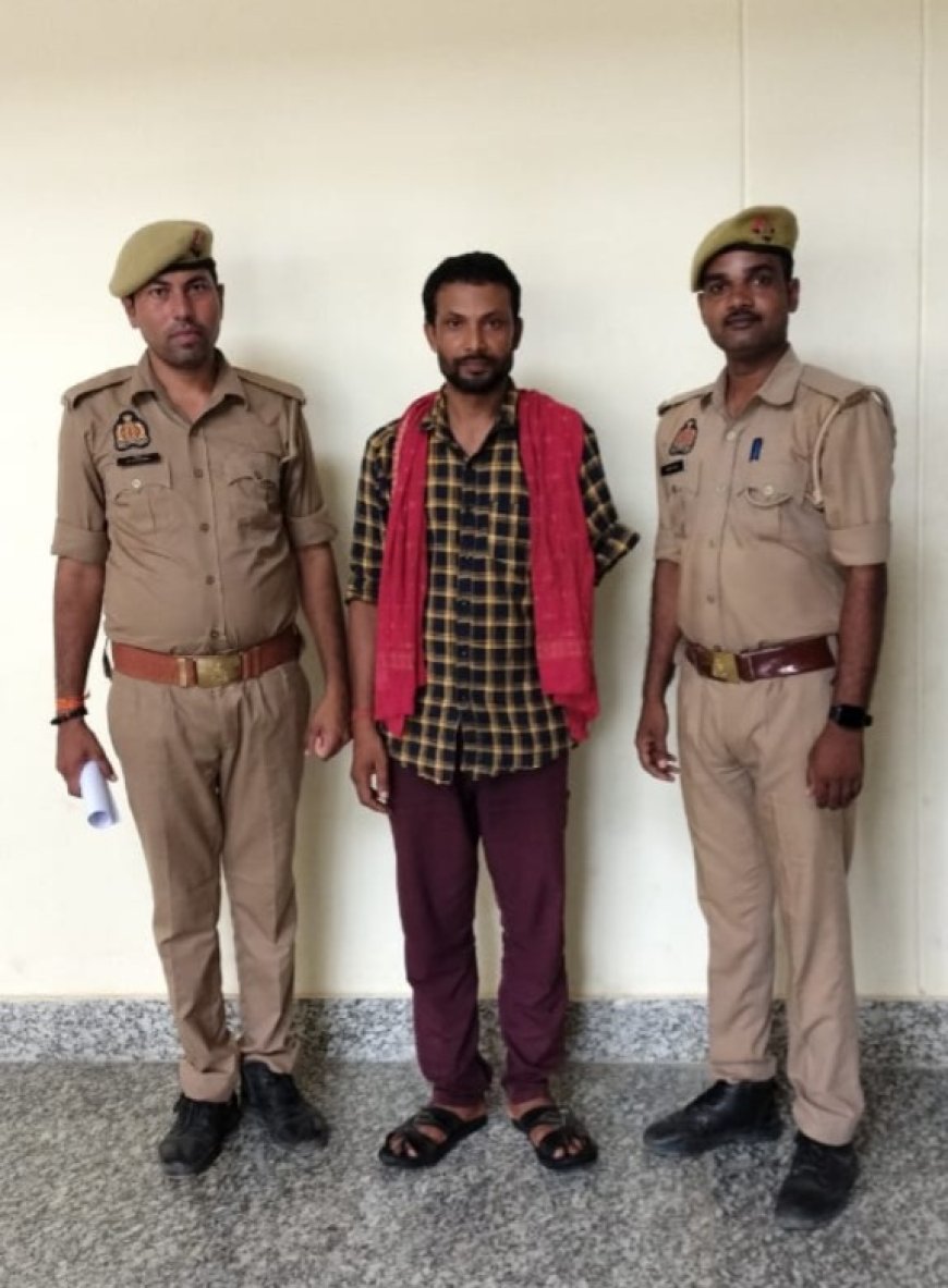 गैंगस्टर एक्ट का अभियुक्त चढ़ा पुलिस टीम के हत्थे