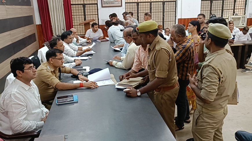 गोरखपुर सदर तहसील दिवस में 10 फरियादियों के समस्याओं का हुआ निदान