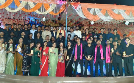 राजकीय पॉलिटेक्निक बिल्सी में फ्रेशर्स पार्टी में छाया जोश, रातभर गूंजता रहा संगीत