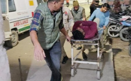 पशु तस्कर के साथ पुलिस कि मुठभेड़, पैर में लगी गोली, तमंचा व कारतूस के साथ हुआ गिरफ्तार