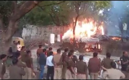 पट्टे की जमीन से कब्जा हटाने को लेकर बवाल, बुलडोजर लेकर पहुंचे नायब तहसीलदार का सर फोड़ा