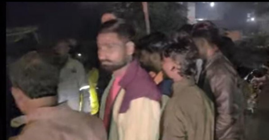 डंपर की चपेट में आने से बाईक सवार की दर्दनाक मौत