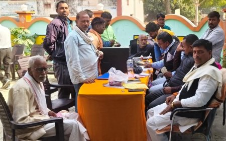 जगापट्टी पंचायत भवन पर लगे बिजली शिविर पांच लाख की वसूली