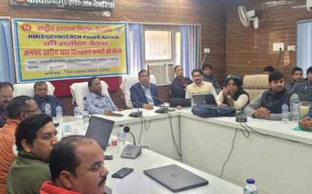 हर हाल में शत प्रतिशत डेटा पोर्टल पर फीड कराएं: सीएमओ